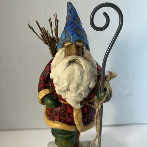 Jim Shore Heartwood Creek Christmas Traveler Santa Figurine 2006 #4008107 - Picture 2 of 9